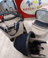 TRIO PEG PEREGO+BASE ISOFIX+BORSA+COPRIGAMBE