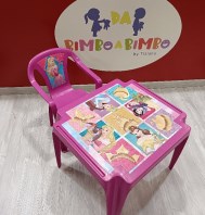 SEDIOLINA+TAVOLINO PRINCIPESSE