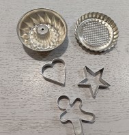 FORMINE METALLO PER DOLCI