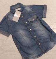 CAMICIA JEANS 3/4 ANNI