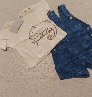 COMPLETO SALOPETTE+MAGLIA CHICCO 9 MESI