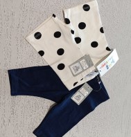 2 LEGGINS 3/6 MESI NUOVI!