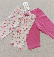 2 PAIA LEGGINS PRENATAL 12/18 MESI
