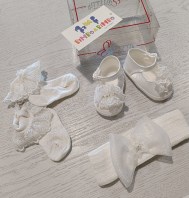 COMPLETO ALETTA SCARPE+CALZINI+PASSATA CAPELLI...