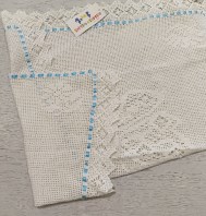 COPRILETTO COTONE CULLA FATTO A MANO