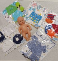 BAMBOLOTTO MARCOLINO+ 5 SET ACCESSORI NUOVI!