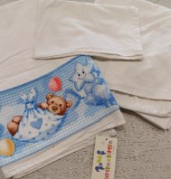 SET LENZUOLA LETTINO 3 P.ZI