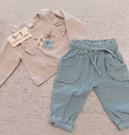 COMPLETO MAGLIA+PANTALONE I DO 9 MESI