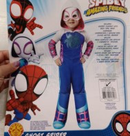 VESTITO HALOWEEN GHOST SPIDER 3/4 ANNI