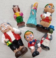 PERSONAGGI GOMMATI DELLA STORIA DI PINOCCHIO