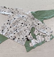 2 MAGLIE LA CARICA DEI 101 3/6 MESI