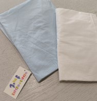 2 LENZUOLA CON ANGOLI LETTINO