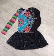 VESTITO DESIGUAL 11/12 ANNI