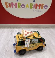 VAN LANCIA PIZZE TARTARUGHE NINJA