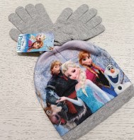 CAPPELLO+GUANTI FROZEN CM 52 NUOVI!