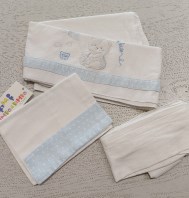 SET LENZUOLA NAVICELLA 3 P.ZI