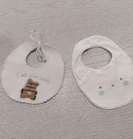 2 BAVAGLINI NEONATO MAI USATI