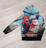 FELPA SPIDERMAN 8/9 ANNI