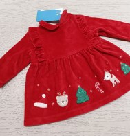 VESTITO NATALIZIO 1/3 MESI
