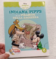 LIBRO/FUMETTO INDIANA PIPPS E LA PIRAMIDE DELLA...
