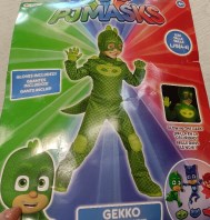 VESTITO CARNEVALE GEKKO 4/6 ANNI