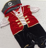 VESTITO CARNEVALE PIRATA 9 MESI