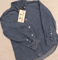 CAMICIA JEANS 4/5 ANNI