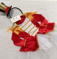 VESTITO CARNEVALE SOLDATINO 3/4 ANNI