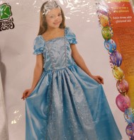 VESTITO CARNEVALE PRINCIPESSA 6/7 ANNI