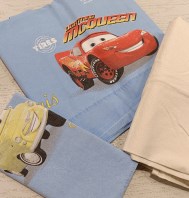 LENZUOLA LETTINO SINGOLO CARS