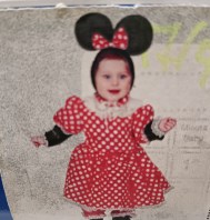 VESTITO CARNEVALE MINNIE 12/18 MESI