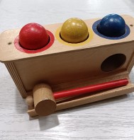 GIOCO PALLINE LEGNO