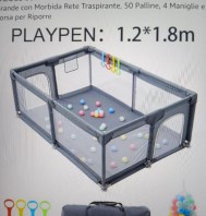 RECINTO GIOCO CM 120X180