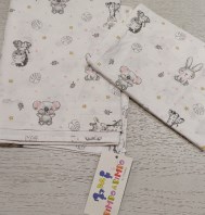 LENZUOLO+COPRIGUANCIALE CULLA