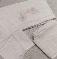 SET LENZUOLA LETTINO 3 P.ZI