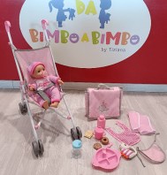 BAMBOLOTTO+PASSEGGINO+ACCESSORI VARI