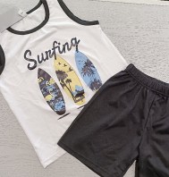 COMPLETO CANOTTA+PANTALONCINO 5/6 ANNI