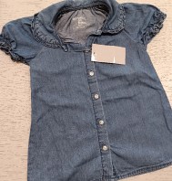 CAMICIA JEANS 5/6 ANNI