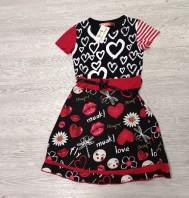 VESTITO DESIGUAL 11/12 ANNI