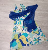 VESTITO+STOLA CERIMONIA DONNA TG 48