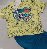 COMPLETO MAGLIA+PANTALONCINO 9/12 MESI