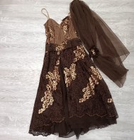 VESTITO CERIMONIA+STOLA DONNA TG 44/46