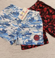 2 PAIA PANTALONCINI SPIDER MAN 4/5 ANNI
