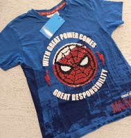 MAGLIA SPIDER MAN 4/5 ANNI