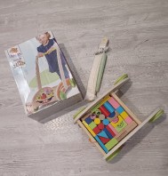 CARRELLINO DI LEGNO MAI USATO!