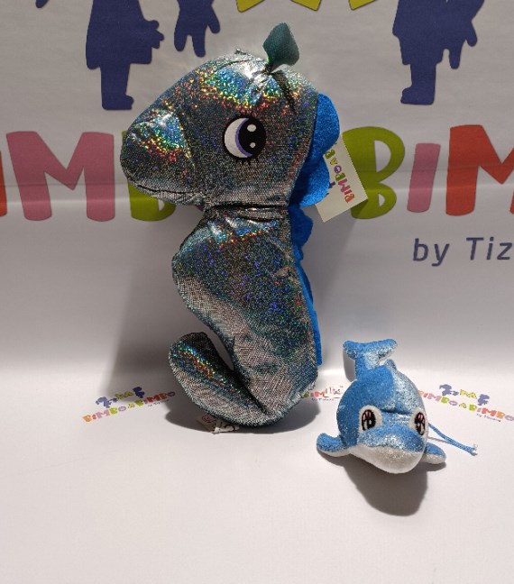 PELUCHE CAVALLUCCIO MARINO+DELFINO