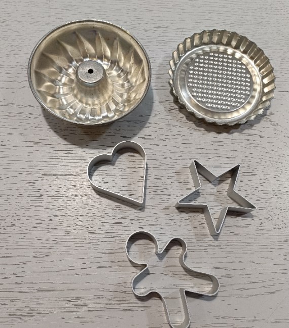 FORMINE METALLO PER DOLCI