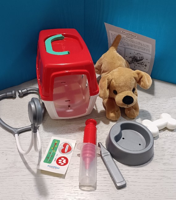 GIOCO CUCCIA+CANE+SET NUOVO!