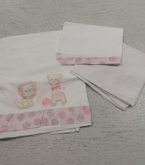 SET LENZUOLA NAVICELLA 3 P.ZI