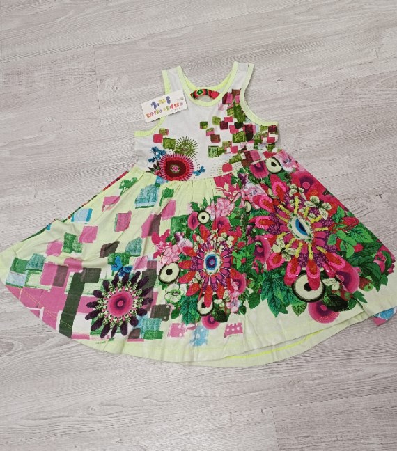 VESTITO DESIGUAL 7/8 ANNI